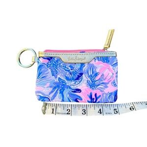 Lilly Pulitzer Blue and Pink Floral Key Holder